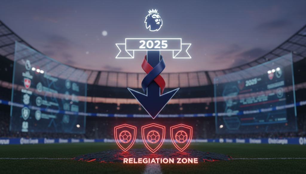 Zona de rebaixamento da Premier League 2025: quem corre risco hoje?